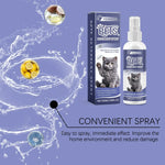 Cat Anti-Scratching Spray -Bitter Formula Deters Licking Repels Pets from Scratching & Biting Protects Furniture
