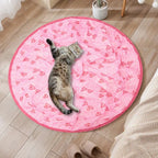 Cat Ball Hunting Exercise Mat Simulate Cat Interactive Hunting Toy Indoor Cat Exercise Mat Boredom Relief Cat Toy For