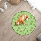 Cat Ball Hunting Exercise Mat Simulate Cat Interactive Hunting Toy Indoor Cat Exercise Mat Boredom Relief Cat Toy For