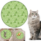 Cat Ball Hunting Exercise Mat Simulate Cat Interactive Hunting Toy Indoor Cat Exercise Mat Boredom Relief Cat Toy For