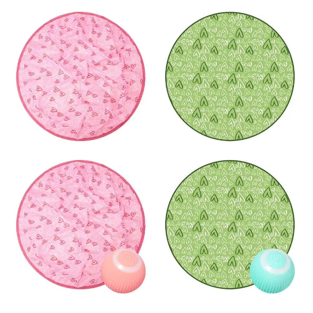 Cat Ball Hunting Exercise Mat Simulate Cat Interactive Hunting Toy Indoor Cat Exercise Mat Boredom Relief Cat Toy For
