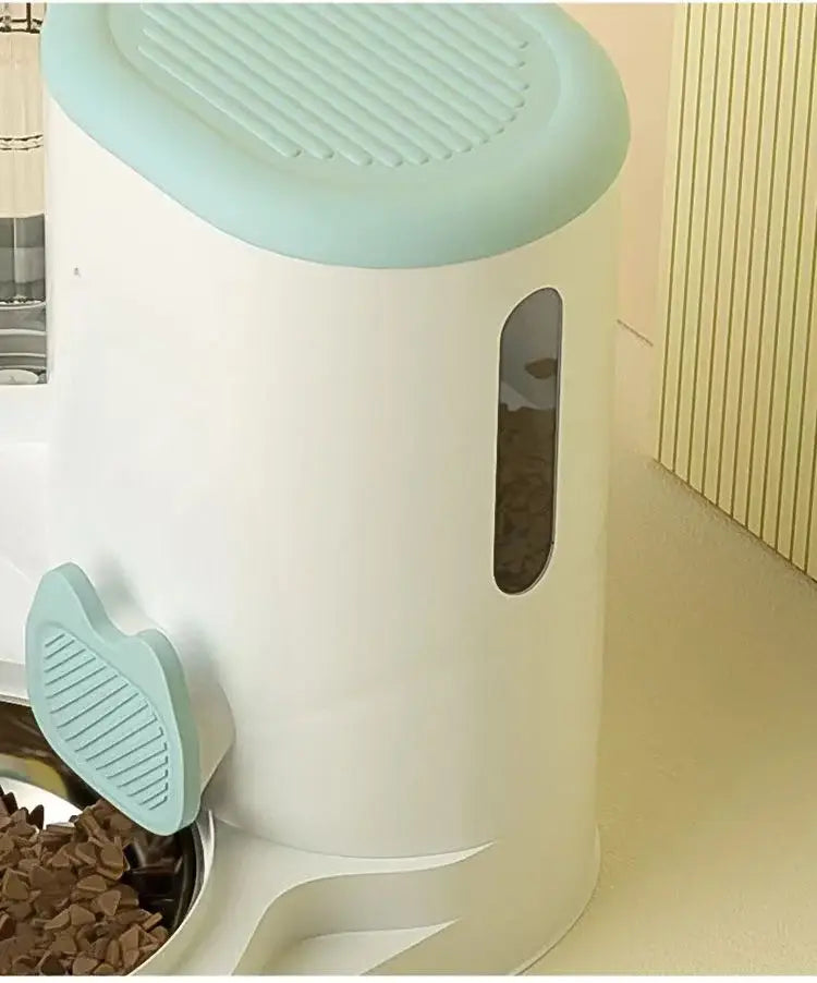 Cat bowl automatic feeder for cats dogs pets water dispensers integrated cat bowl cat food basin dogs eating drinking wa