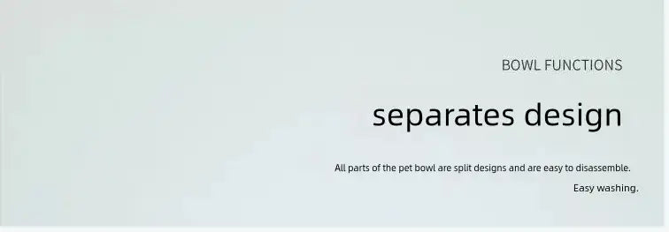 Cat bowl automatic feeder for cats dogs pets water dispensers integrated cat bowl cat food basin dogs eating drinking wa