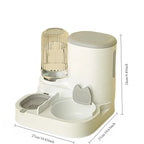 Cat bowl automatic feeder for cats dogs pets water dispensers integrated cat bowl cat food basin dogs eating drinking wa