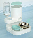 Cat bowl automatic feeder for cats dogs pets water dispensers integrated cat bowl cat food basin dogs eating drinking wa