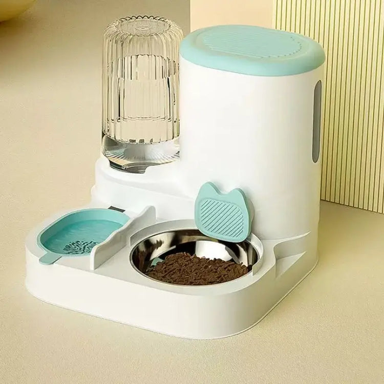 Cat bowl automatic feeder for cats dogs pets water dispensers integrated cat bowl cat food basin dogs eating drinking wa