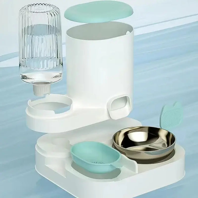 Cat bowl automatic feeder for cats dogs pets water dispensers integrated cat bowl cat food basin dogs eating drinking wa
