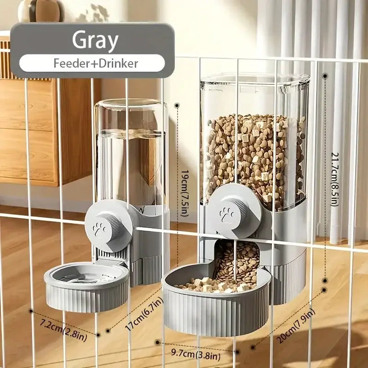 Cat bowl automatic feeder for cats dogs pets water dispensers integrated cat bowl cat food basin dogs eating drinking wa