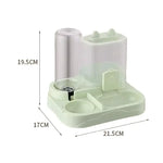 Cat Bowl Automatic Feeder Water And Food Integrated Pet Food Dispenser For Small Medium Dispenser Cute Water Dispenser