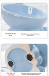 Cat Bowl Pet Accessories Ceramic Diagonal High Feet Cute Protection Cervical Spine Dog Bowl Drink Water Bowl Pet