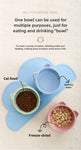 Cat Bowl Pet Accessories Ceramic Diagonal High Feet Cute Protection Cervical Spine Dog Bowl Drink Water Bowl Pet