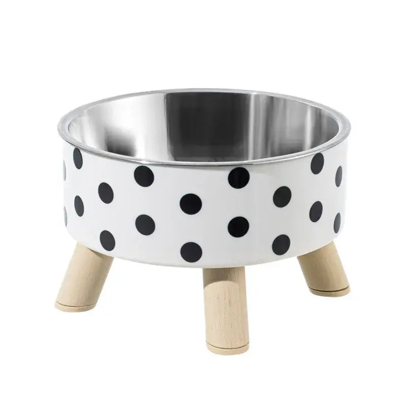Cat Bowls New Stainless Steel Raised Cat Bowl Pet Food and Water Bowls Anti-Slip Pet Feeders for Cats and Dogs Pet