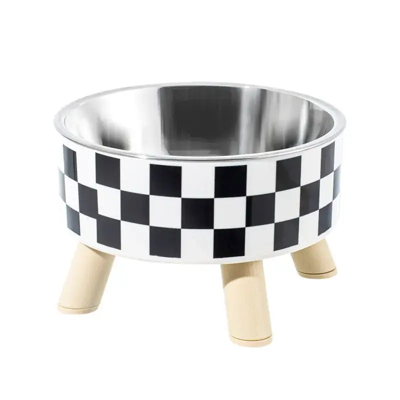 Cat Bowls New Stainless Steel Raised Cat Bowl Pet Food and Water Bowls Anti-Slip Pet Feeders for Cats and Dogs Pet
