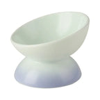 Cat Ceramic Bowl Gradient Pet Food Water Feeders Small Dogs Drinking Eating Supplies Raised Tilted Cats Puppy Feeding