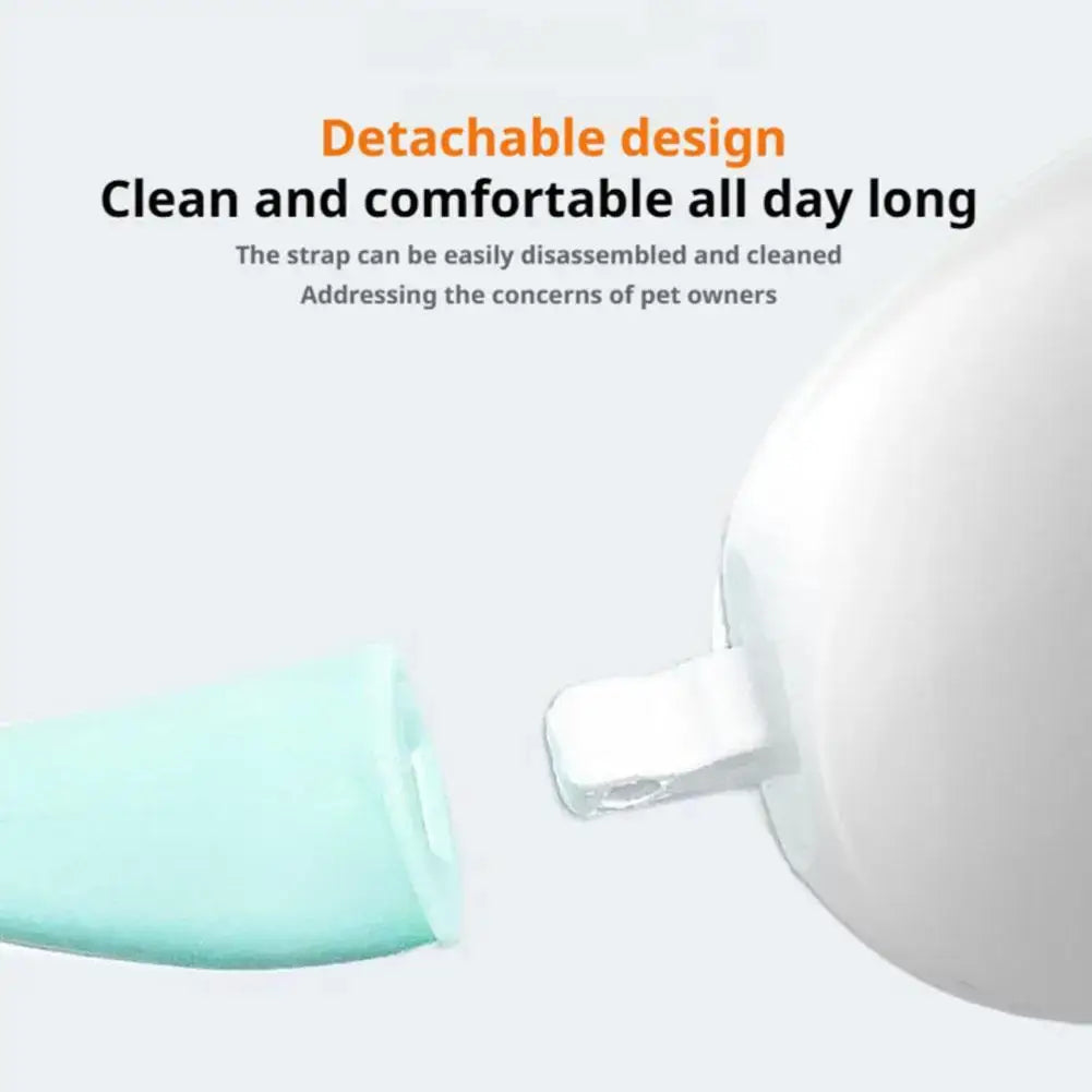 Cat Collar Laser Toy with Red Light Interactive Cat Laser Toy for Bored Indoor Cats Rechargeable Electric Laser Collar