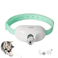 Cat Collar Laser Toy with Red Light Interactive Cat Laser Toy for Bored Indoor Cats Rechargeable Electric Laser Collar