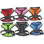 Cat Dog Harness with Lead Leash Adjustable Vest Polyester Mesh Breathable Harnesses Reflective sti for Small Dog Cat