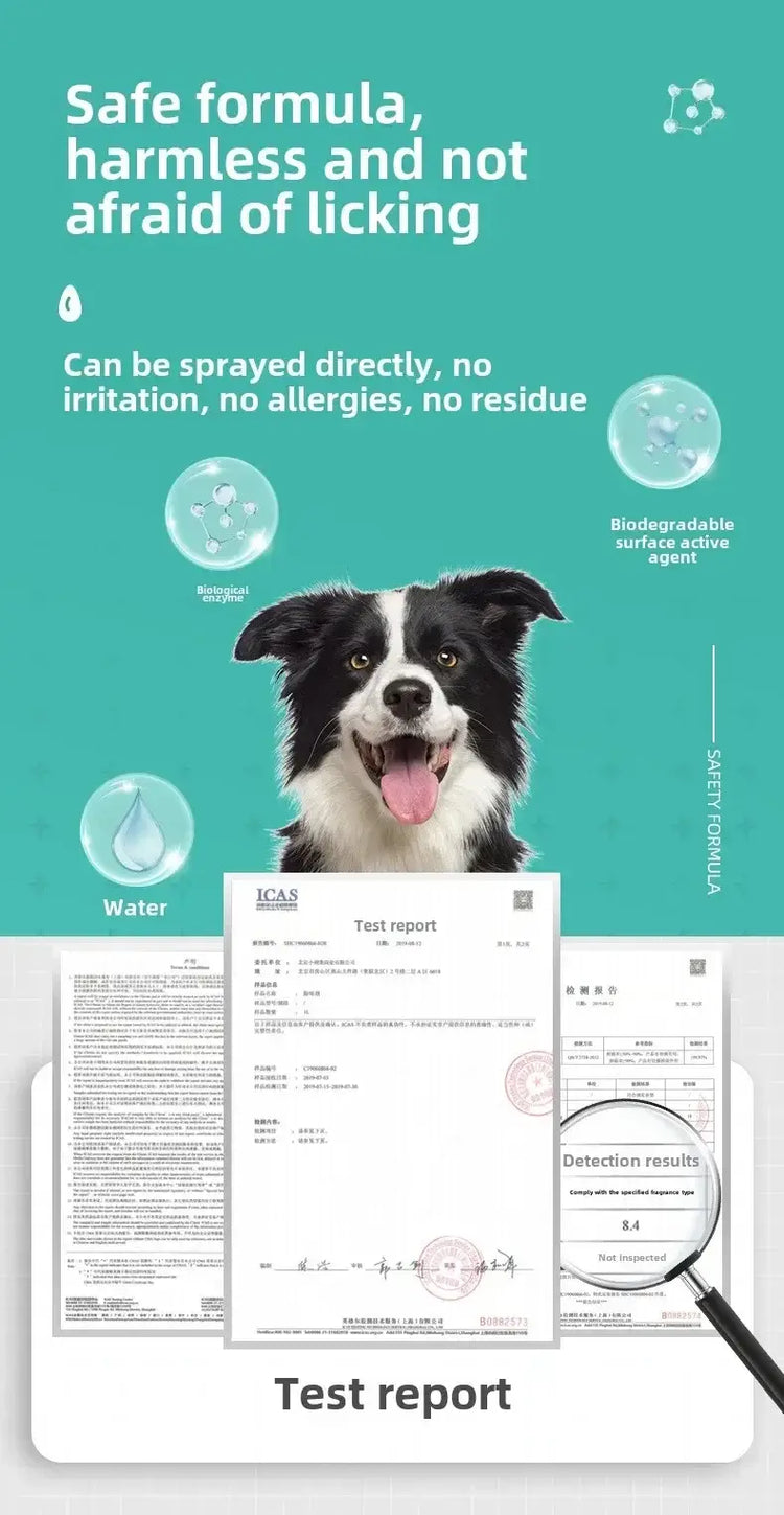 Cat Dog Urine Pet Biological Enzyme Deodorant Dog Cat Indoor Deodorant and Deodorant Spray - A / 500ML