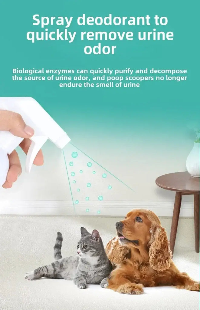 Cat Dog Urine Pet Biological Enzyme Deodorant Dog Cat Indoor Deodorant and Deodorant Spray - A / 500ML