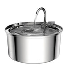 Cat Drinking Fountain Automatic Stainless Steel Pet Fountains Water Dispenser Ultra-quiet Pump Water Foutain for