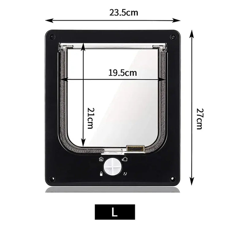 Cat entry and exit controllable directional door creative multifunctional cat door opening pet supplies