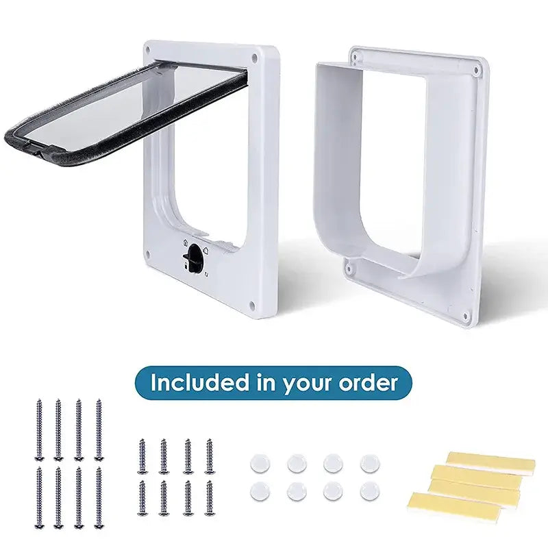 Cat entry and exit controllable directional door creative multifunctional cat door opening pet supplies