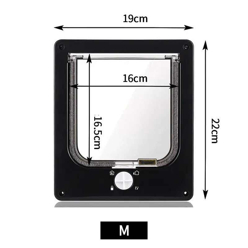 Cat entry and exit controllable directional door creative multifunctional cat door opening pet supplies