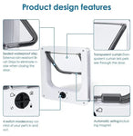 Cat entry and exit controllable directional door creative multifunctional cat door opening pet supplies