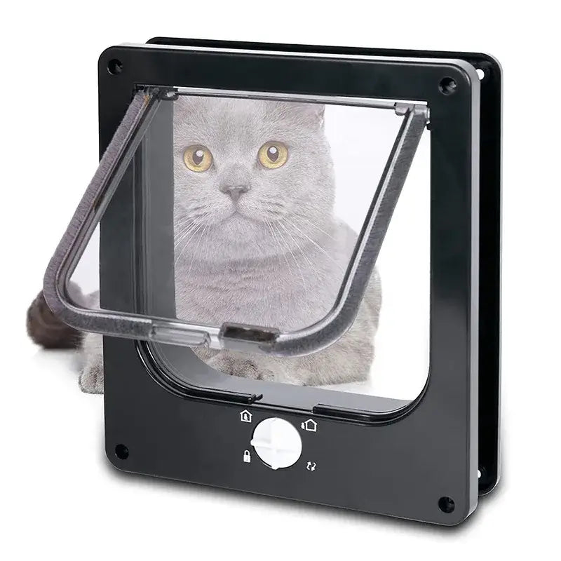 Cat entry and exit controllable directional door creative multifunctional cat door opening pet supplies