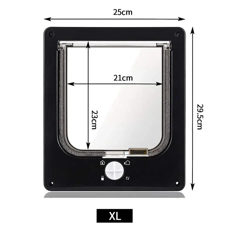 Cat entry and exit controllable directional door creative multifunctional cat door opening pet supplies
