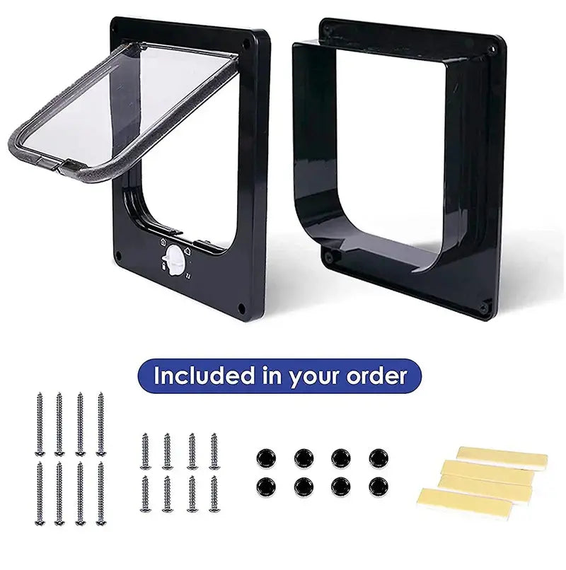 Cat entry and exit controllable directional door creative multifunctional cat door opening pet supplies