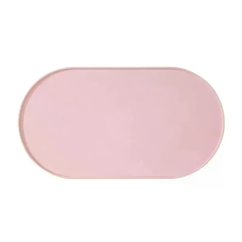 Cat Feeding Mat With Non-Slip Waterproof Design Pet Food Mat Compatible With Cat/Dog Bowls Multipet Households