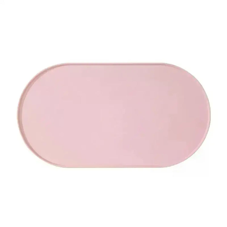 Cat Feeding Mat With Non-Slip Waterproof Design Pet Food Mat Compatible With Cat/Dog Bowls Multipet Households
