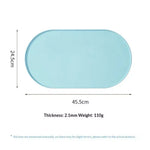 Cat Feeding Mat With Non-Slip Waterproof Design Pet Food Mat Compatible With Cat/Dog Bowls Multipet Households