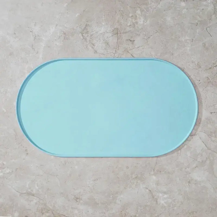 Cat Feeding Mat With Non-Slip Waterproof Design Pet Food Mat Compatible With Cat/Dog Bowls Multipet Households - A4