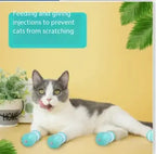 Cat foot anti-scratch and anti-bite cat headgear bath and nail clipping handy gadget injections feeding medicine beauty,