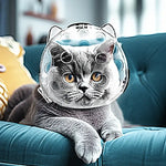 Cat Head Cover Portable Transparent Prevent Biting and Scratching Breathable Safety Travel Cat Carrier Bag Cats Pet