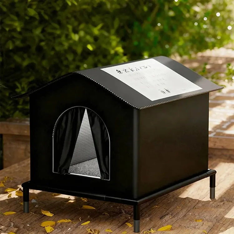 Cat House for Outside or Indoor Coldproof and Insulated Designs for Strays Cats All Season Large Capacity and Warm