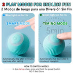 Cat Interactive Ball Smart Cat Toys Electronic Interactive Cat Toy Indoor Automatic Rolling Magic Ball PetAccessories
