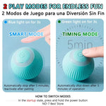 Cat Interactive Ball Smart Cat Toys Electronic Interactive Cat Toy Indoor Automatic Rolling Magic Ball PetAccessories