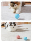 Cat Interactive Ball Smart Cat Toys Electronic Interactive Cat Toy Indoor Automatic Rolling Magic Ball PetAccessories