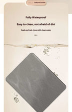 Cat Litter Mat 2-Layer Design Premium Sand Trapping Technology Waterproof Base Non-Slip Pet Floor Protector for Indoor