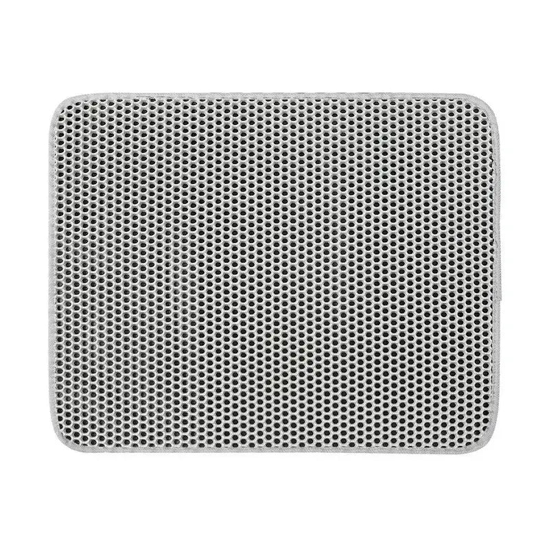 Cat Litter Mat Large Size Waterproof Pet Toilet Cat Litter Trapping Mat Non Slip Double Layer Cats Litter Box Pad Pet