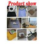 Cat Litter Mat Large Size Waterproof Pet Toilet Cat Litter Trapping Mat Non Slip Double Layer Cats Litter Box Pad Pet