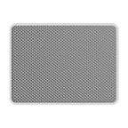 Cat litter mat - prevents litter tracking filters stops splashing keeps litter box clean,double-layer pet mat for cats
