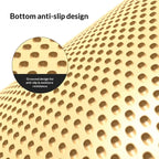 Cat litter mat - prevents litter tracking filters stops splashing keeps litter box clean,double-layer pet mat for cats