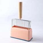 Cat Litter Scoop Set: Fine-Mesh Thickened Large Size – The Ultimate Cat Litter Scoop Plastic Pet Supplies - Pink