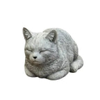 Cat Ornament Resin Cat Statue Realistic Cartoon Cat Sculpture Unique Art Figurines Ornaments Home Decor - Resin