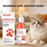 Cat Premium Salmon Oil Nourishing Skin Smooth Hair Protect Joint Support Heart Health Gentle Body Care Pet Nutrition