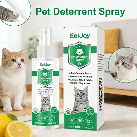Cat Repellent Spray Indoor Outdoor Anti Cat Scratch Furniture Protector Stop Cat Climbing Bed Urine Marking Pet